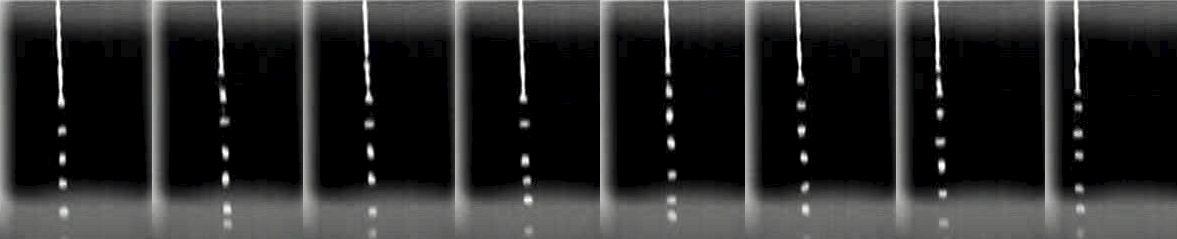 Drip Casting of Molten Silicon in BRACE Fusion Process